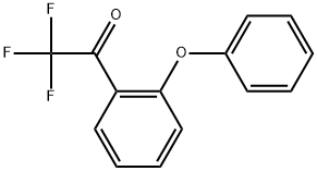 2,2,2-Trifluoro-1-(2-phenoxyphenyl)ethanone Structure