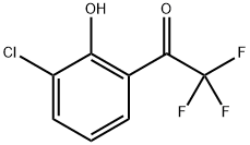 1-(3-Chloro-2-hydroxyphenyl)-2,2,2-trifluoroethanone Structure