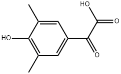 2-(4-hydroxy-3,5-dimethylphenyl)-2-oxoacetic acid Structure