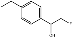 4-Ethyl-α-(fluoromethyl)benzenemethanol Structure