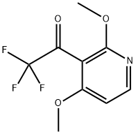 1-(2,4-Dimethoxypyridin-3-yl)-2,2,2-trifluoroethanone Structure