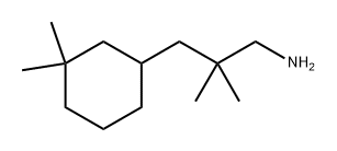 3-(3,3-dimethylcyclohexyl)-2,2-dimethylpropan-1-
amine Structure