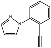 1-(2-Ethynylphenyl)-1H-pyrazole Structure