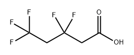 3,3,5,5,5-pentafluoropentanoic acid Structure