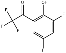 1-(3,5-Difluoro-2-hydroxyphenyl)-2,2,2-trifluoroethanone Structure