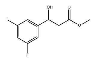 Methyl 3-(3,5-difluorophenyl)-3-hydroxypropanoate Structure