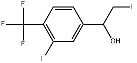 3-Fluoro-α-(fluoromethyl)-4-(trifluoromethyl)benzenemethanol Structure