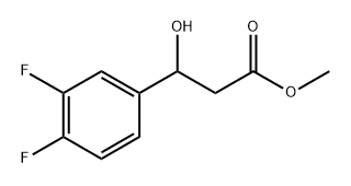 Methyl 3-(3,4-difluorophenyl)-3-hydroxypropanoate Structure