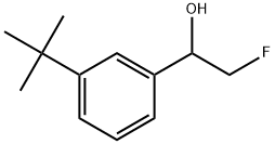 3-(1,1-Dimethylethyl)-α-(fluoromethyl)benzenemethanol Structure