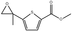 Methyl 5-(2-methyloxiran-2-yl)thiophene-2-carboxylate Structure