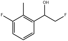 3-Fluoro-α-(fluoromethyl)-2-methylbenzenemethanol Structure