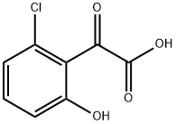 2-(2-chloro-6-hydroxyphenyl)-2-oxoacetic acid Structure