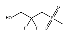 2,2-difluoro-3-methanesulfonylpropan-1-ol Structure