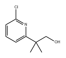 2-(6-chloropyridin-2-yl)-2-methylpropan-1-ol Structure