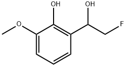 α-(Fluoromethyl)-2-hydroxy-3-methoxybenzenemethanol Structure