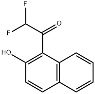 2,2-Difluoro-1-(2-hydroxynaphthalen-1-yl)ethanone Structure