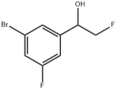 3-Bromo-5-fluoro-α-(fluoromethyl)benzenemethanol Structure