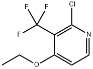 2-Chloro-4-ethoxy-3-(trifluoromethyl)pyridine Structure