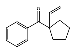 Methanone, (1-ethenylcyclopentyl)phenyl- Structure