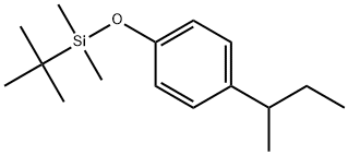 1-[[(1,1-Dimethylethyl)dimethylsilyl]oxy]-4-(1-methylpropyl)benzene Structure