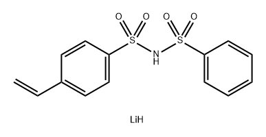 Vinyl diphenyl sulfonimide lithium Structure