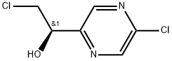 (αR)-5-Chloro-α-(chloromethyl)-2-pyrazinemethanol 구조식 이미지