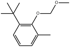 1-(1,1-Dimethylethyl)-2-(methoxymethoxy)-3-methylbenzene Structure