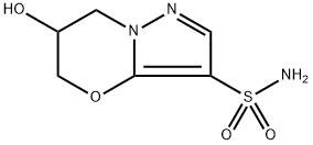 6-Hydroxy-6,7-dihydro-5H-pyrazolo[5,1-b][1,3]oxazine-3-sulfonamide Structure