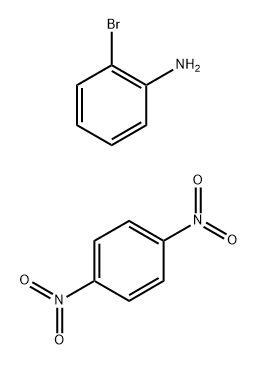 2-Bromobenzenamine compd. with 1,4-Dinitrobenzene Structure