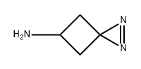 1,2-Diazaspiro[2.3]hex-1-en-5-amine Structure