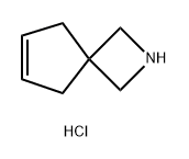 2-azaspiro[3.4]oct-6-ene hydrochloride 구조식 이미지