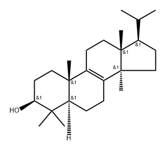 (3S,5S,10S,13R,17R)-4,4,10,13,14-pentamethyl-17-propan-2-yl-2,3,5,6,7, 11,12,15,16,17-decahydro-1H-cyclopenta[a]phenanthren-3-ol Structure