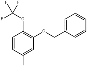 2-(Benzyloxy)-4-iodo-1-(trifluoromethoxy)benzene 구조식 이미지