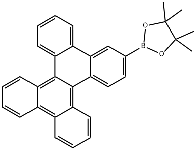 4,4,5,5-tetramethyl-2-(dibenzo[g,p]chrysen-3-yl)-1,3,2-dioxaborolane Structure