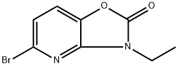 5-bromo-3-ethyloxazolo[4,5-b]pyridin-2(3H)-one Structure