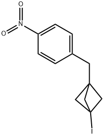 1-Iodo-3-(4-nitro-benzyl)-bicyclo[1.1.1]pentane Structure