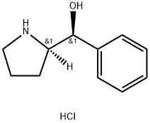 (S)-Phenyl((R)-pyrrolidin-2-yl)methanol hydrochloride Structure