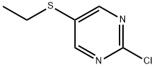 2-Chloro-5-(ethylthio)pyrimidine Structure