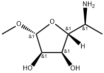 α-L-Talofuranoside, methyl 5-amino-5,6-dideoxy- Structure