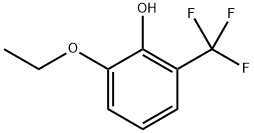 2-ethoxy-6-(trifluoromethyl)phenol Structure