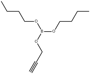 Boric acid (H3BO3), dibutyl 2-propyn-1-yl ester Structure