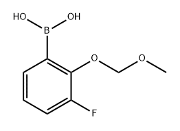 3-fluoro-2-(methoxymethoxyphenyl)boronic acid Structure