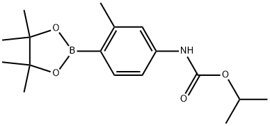 1-Methylethyl N-[3-methyl-4-(4,4,5,5-tetramethyl-1,3,2-dioxaborolan-2-yl)phen... Structure