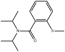 N,N-Bis(1-methylethyl)-2-(methylthio)benzamide Structure