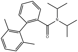 2',6'-Dimethyl-N,N-bis(1-methylethyl)[1,1'-biphenyl]-2-carboxamide Structure