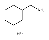 Cyclohexanemethanamine, hydrobromide (1:1) 구조식 이미지