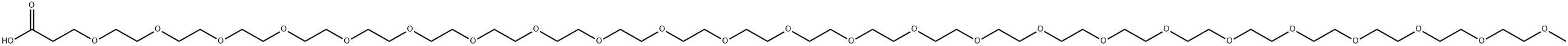 mPEG24-acid Structure