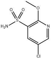 5-Chloro-2-methoxypyridine-3-sulfonamide Structure