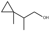 Cyclopropaneethanol, β,1-dimethyl- Structure