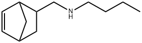 Bicyclo[2.2.1]hept-5-ene-2-methanamine, N-butyl- Structure